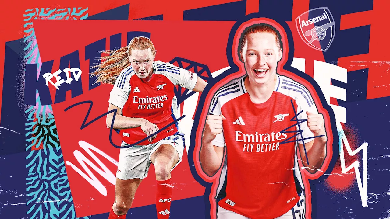 Katie Reid: Arsenal & England's Leah Williamson-like teen who has already won big praise from the Lionesses' captain