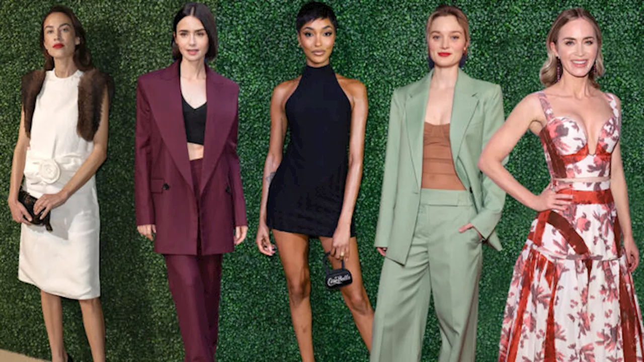 Lily Collins, Kaia Gerber e le altre star meglio vestite