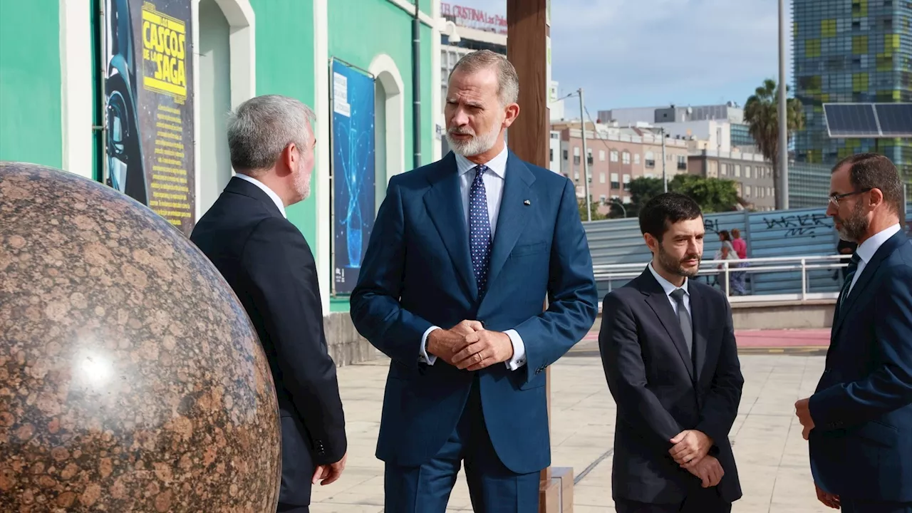 Felipe VI visita el Museo Elder en el marco del Encuentro COTEC Europa 2024