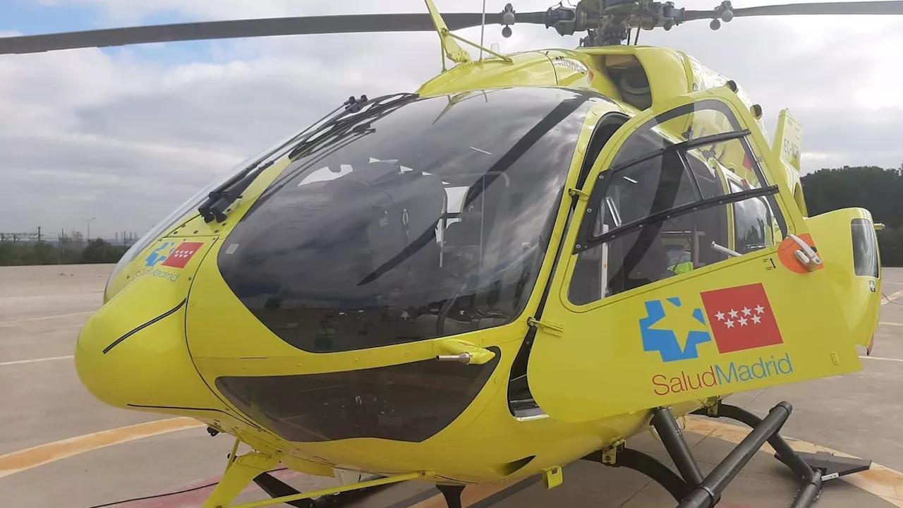 Loyozuela denuncia que la sierra de Madrid vuelve a estar con un solo helicóptero medicalizado