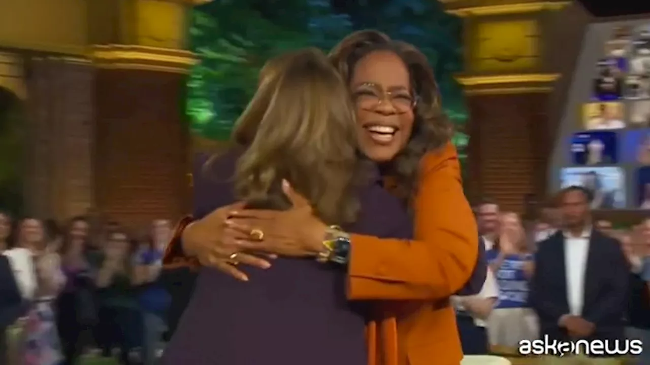 Kamala Harris ospite di Oprah Winfrey: comizio speciale con tante star di Hollywood