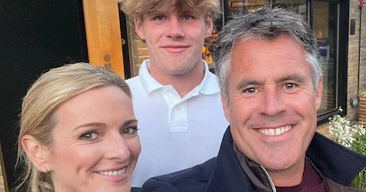 Gabby Logan's son furious as she talks about sex with cancer-stricken husband