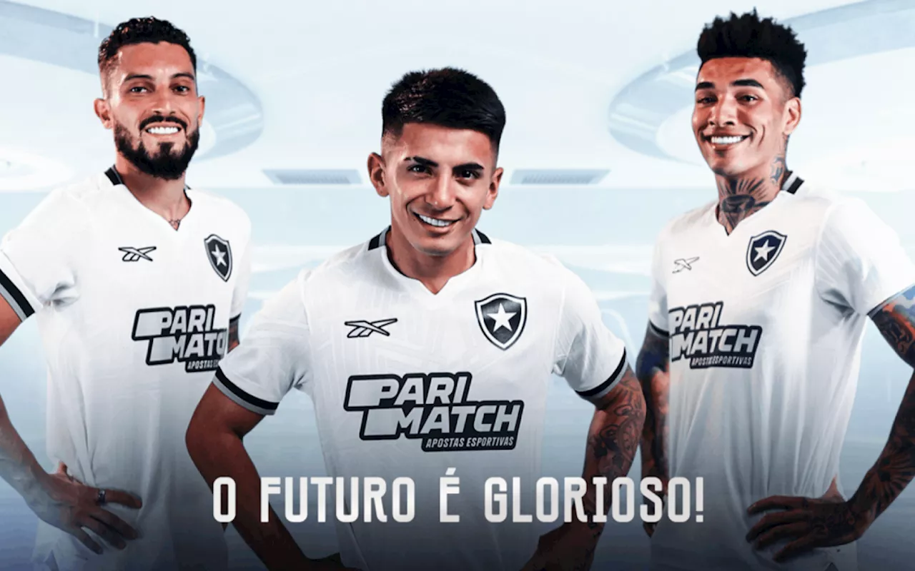 Veja fotos: Botafogo lança uniforme III da nova coleção: 'O Futuro é Glorioso'