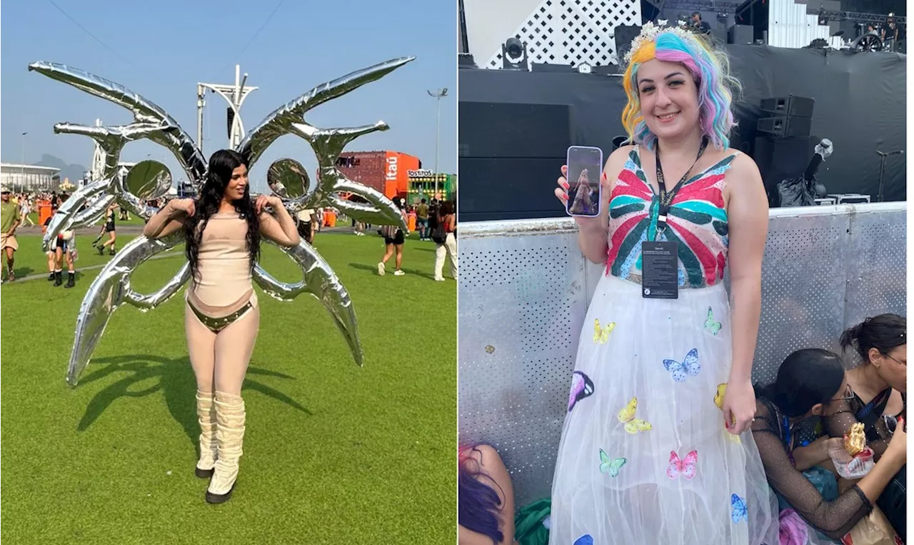 Rock in Rio 2024: fãs recriam looks icônicos de Katy Perry para chamar a atenção da estrela na Cidade do Rock