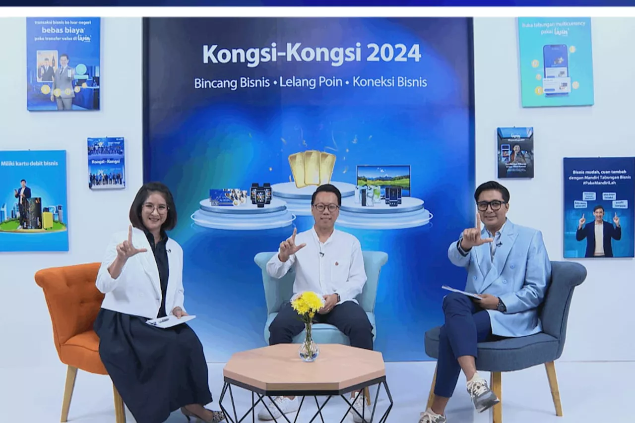 Bank Mandiri Hadirkan Wadah Kolaborasi dan Jaringan Pebisnis Lewat Kongsi-Kongsi 2024