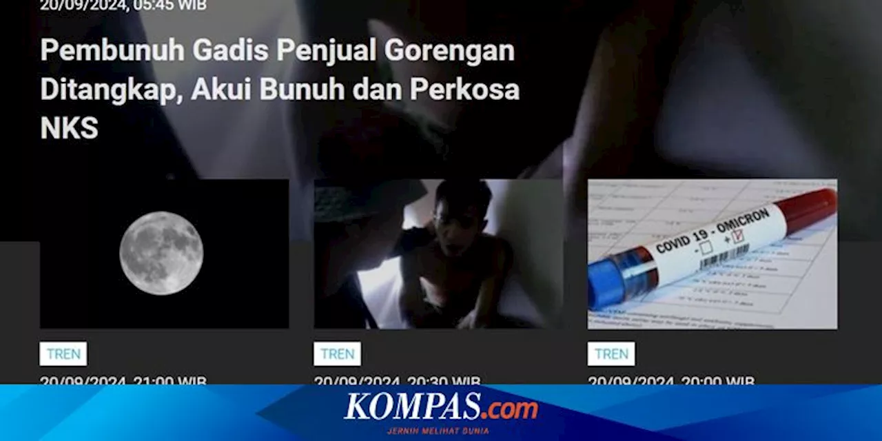 [POPULER TREN] Pembunuh Gadis Penjual Gorengan Ditangkap | Cara Israel Sabotase 'Pager' Hizbullah