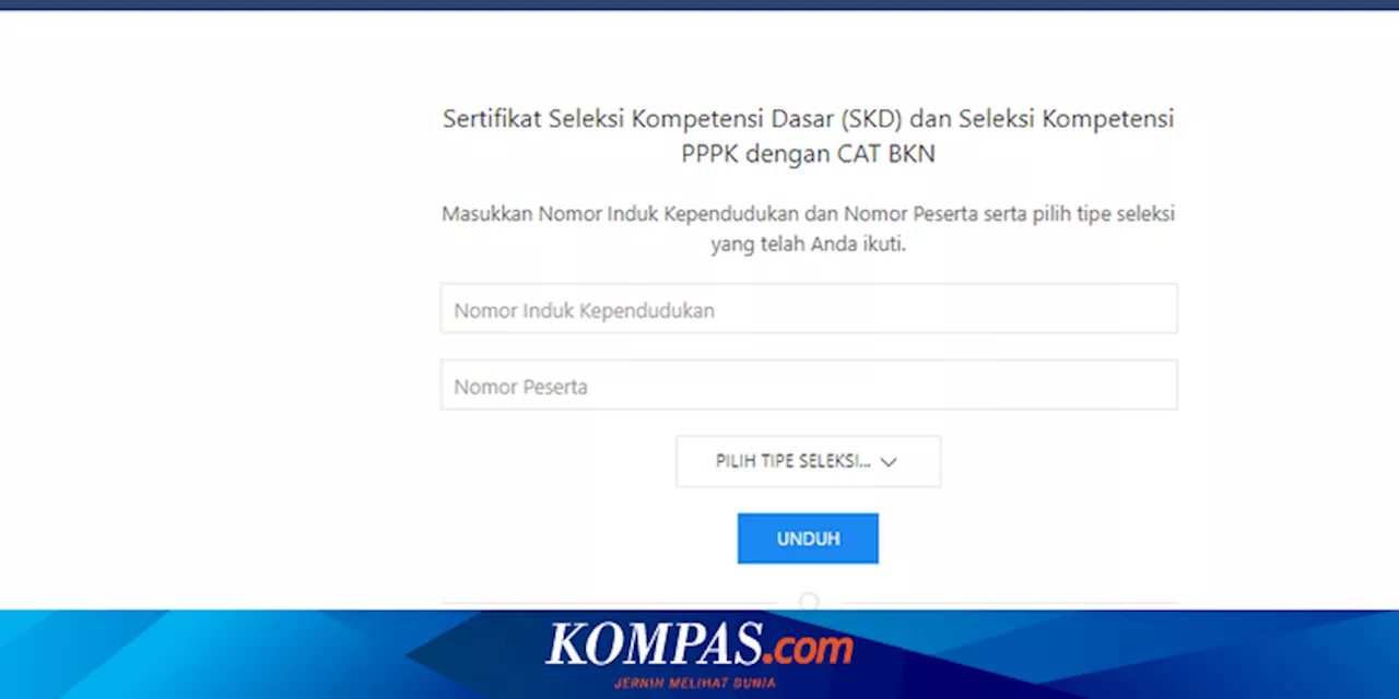 Syarat dan Cara Konfirmasi Penggunaan Nilai SKD 2023 untuk CPNS 2024, Klik Sscasn.bkn.go.id