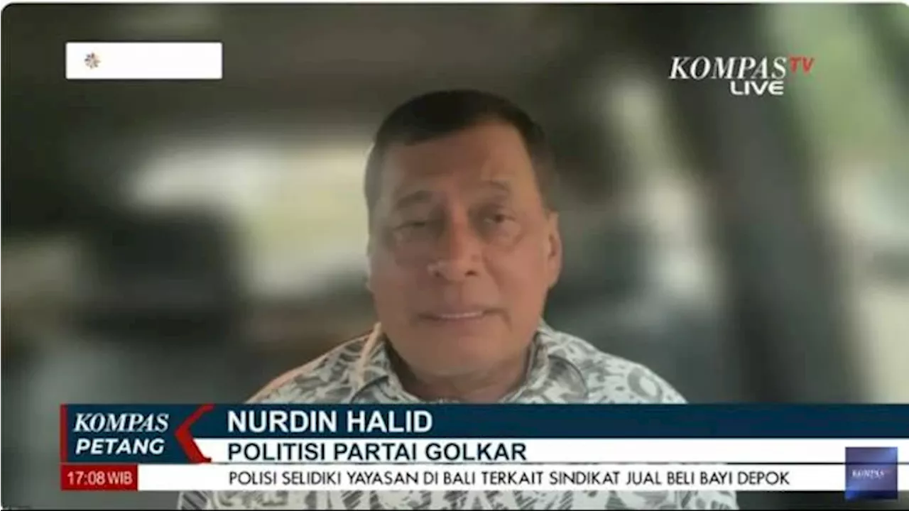 Bahas Jumlah Menteri, Nurdin Halid Sebut Jumlah Kursi Golkar Signifikan Jaga Kebijakan Prabowo