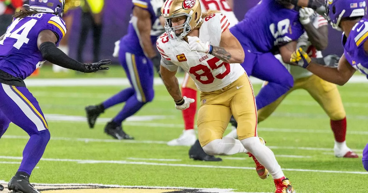 George Kittle the latest injured 49er who could be sidelined against the Rams