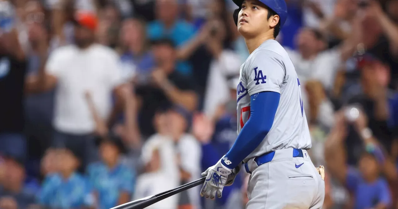 One of one: Shohei Ohtani founds 50-50 club, makes history in Dodgers uniform