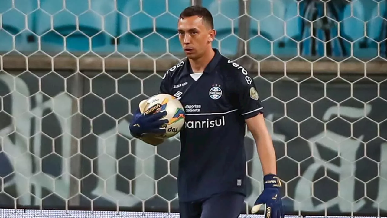 Goleiro do acesso do Grêmio fala sobre Marchesín: ‘Fundamental'