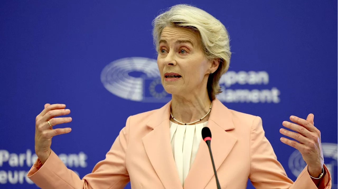 Ursula von der Leyen en déplacement à Kiev pour parler du 'soutien' européen à l'Ukraine