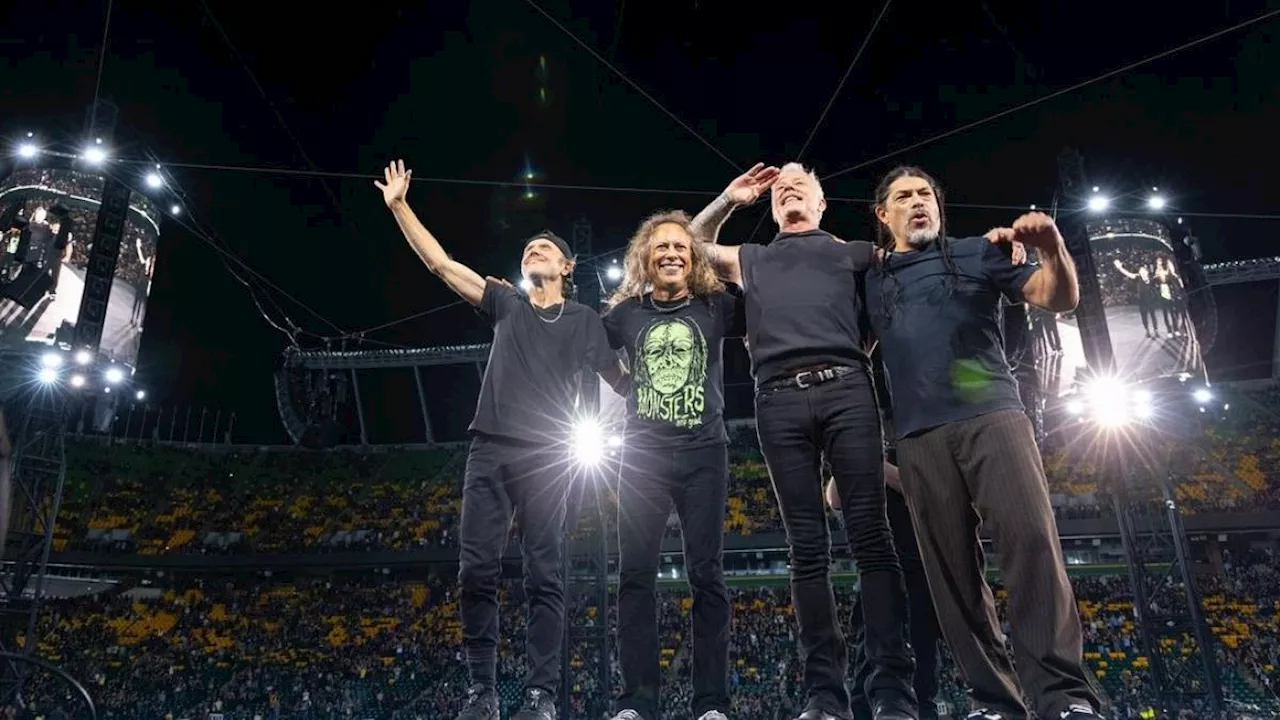 ¿Cuál es el setlist de los conciertos de Metallica en el Estadio GNP Seguros?