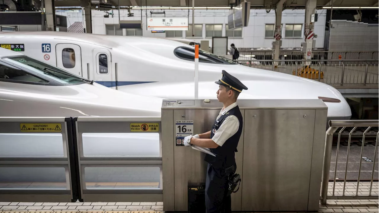 Au Japon, un accident de train spectaculaire à plus de 300km/h, une première dans le pays