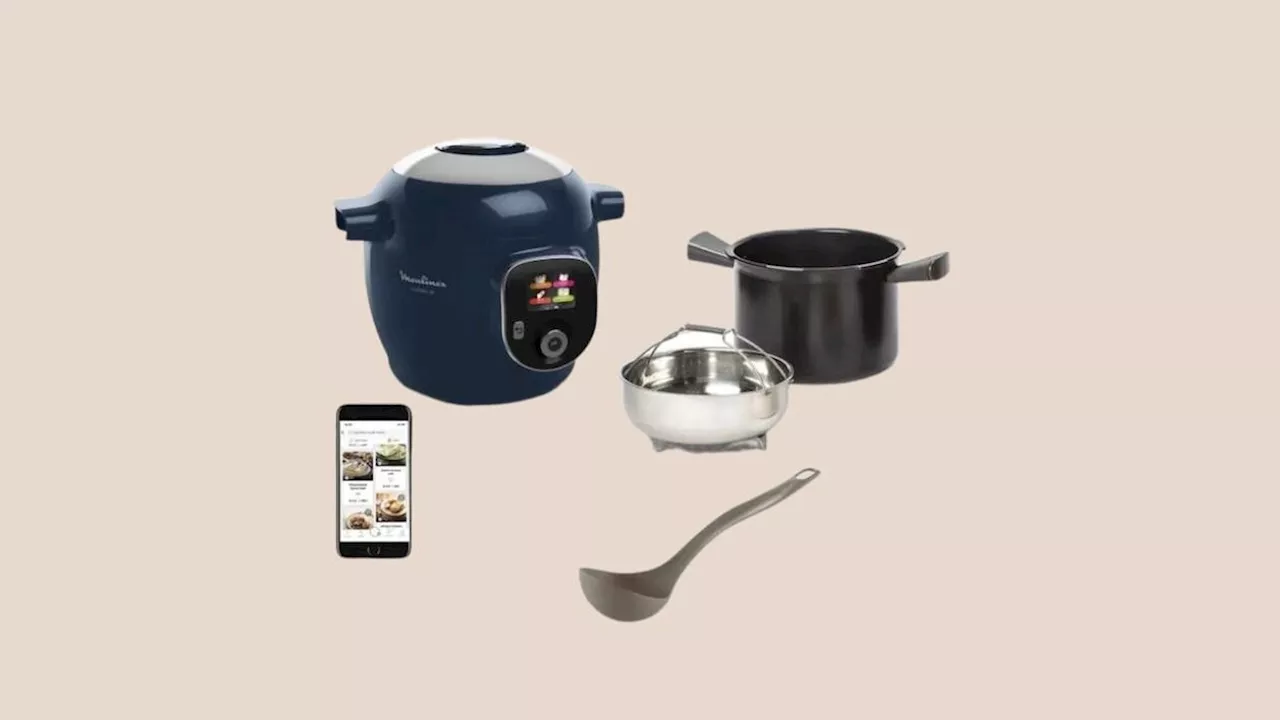 Le multicuiseur Moulinex Cookeo+ est disponible à prix réduit chez Cdiscount