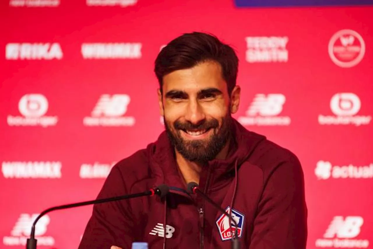 André Gomes renforce le groupe de Lille pour la réception de Strasbourg