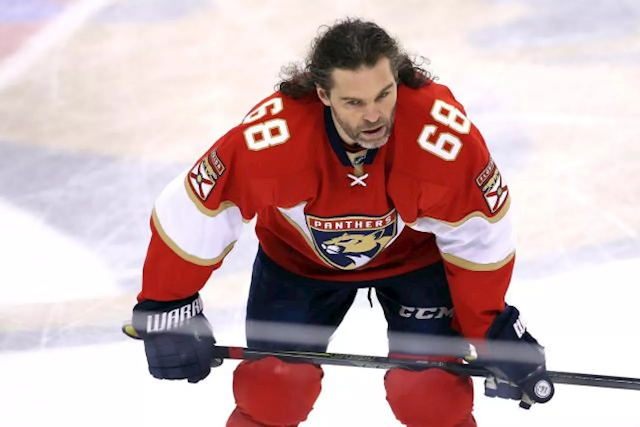 La légende du hockey Jaromir Jagr, 52 ans, annonce que cette saison sera sa dernière