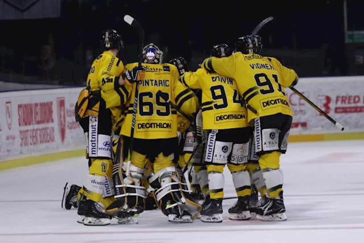 Rouen chute encore en Ligue Magnus, Amiens battu par Bordeaux