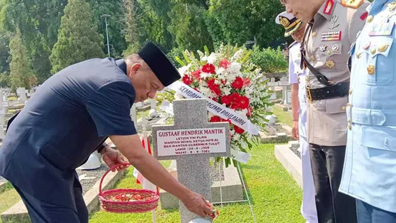 Gubernur Olly Ziarah ke Taman Makam Pahlawan Kalibata Jelang HUT ke-60 Provinsi Sulut