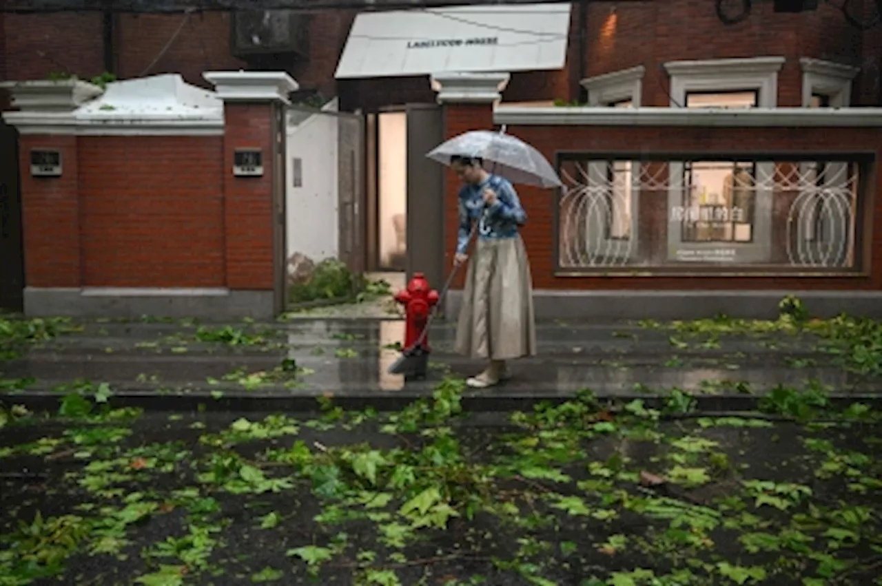 Shanghai flooded after battered by Typhoon Pulasan, just days after hit by worst storm since 1949