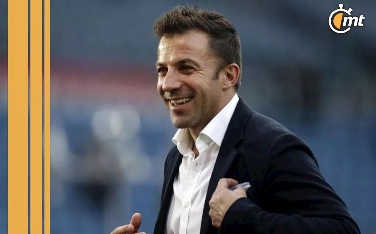 Alessandro del Piero: 'México 86 fue el primer Mundial que vi'