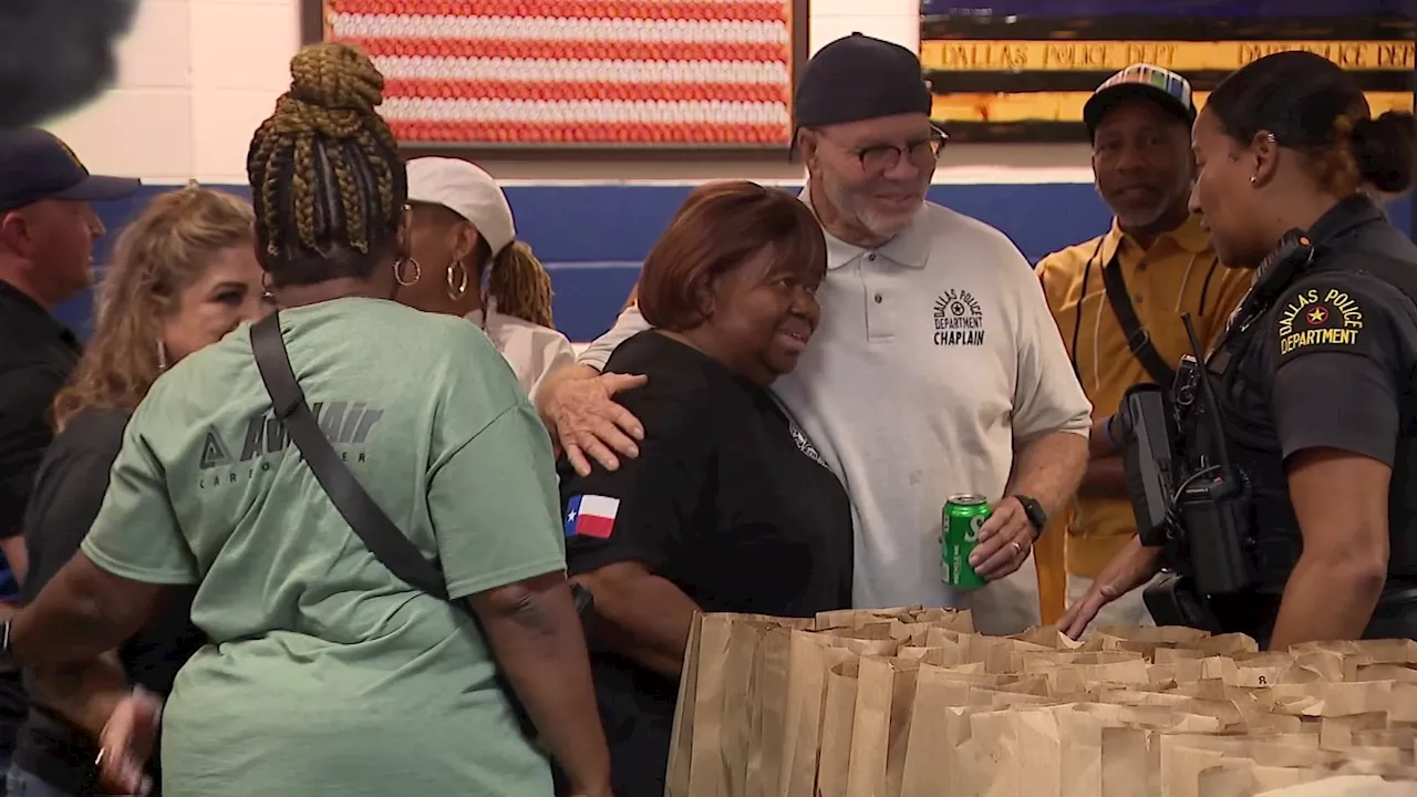 BBQ fundraiser helps raise money for Dallas officers shot in Oak Cliff