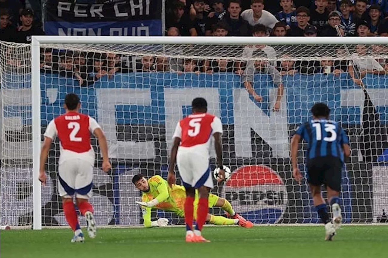 Raya heroics save Arsenal in Champions League opener at Atalanta