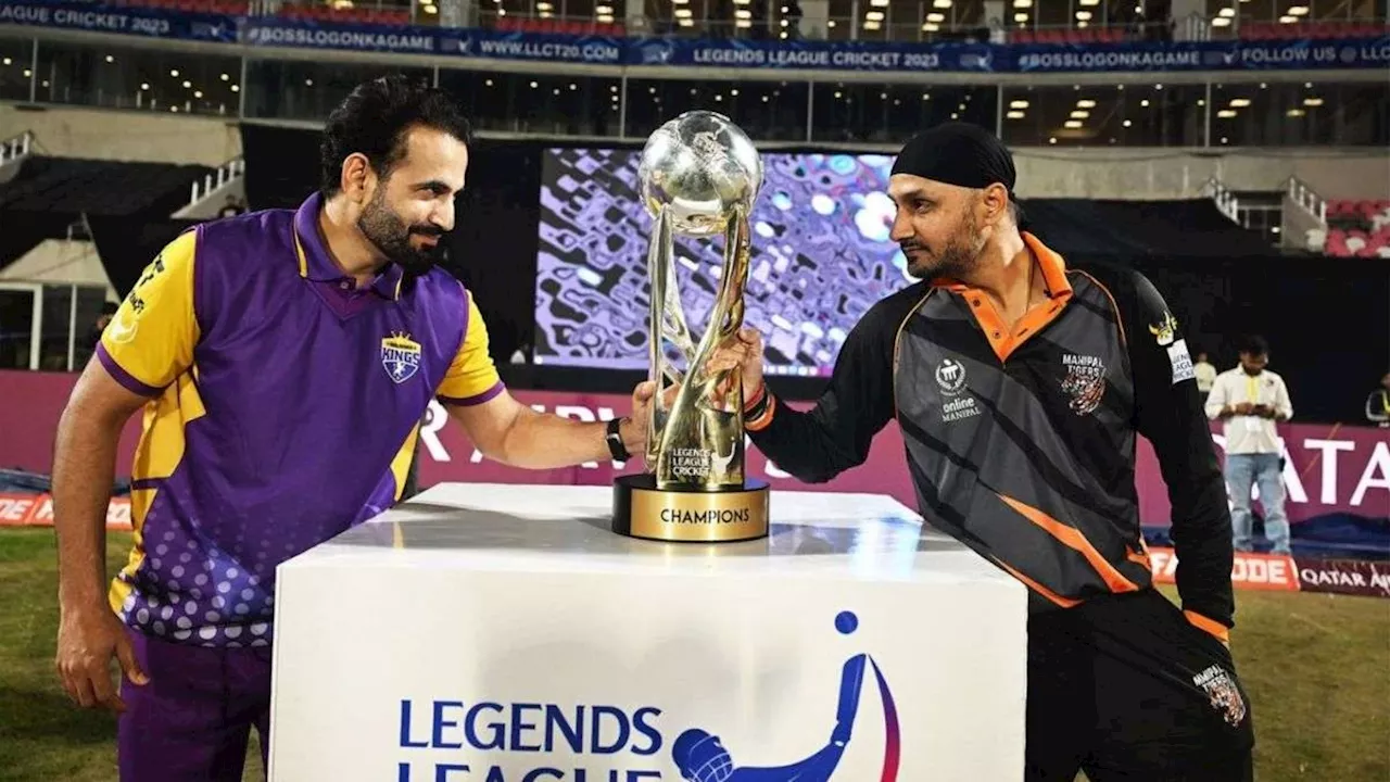 Legends League Cricket: इरफान पठान की कोणार्क सूर्या से रोमांचक मैच में हारी हरभजन सिंह की मणिपाल टाइगर्स