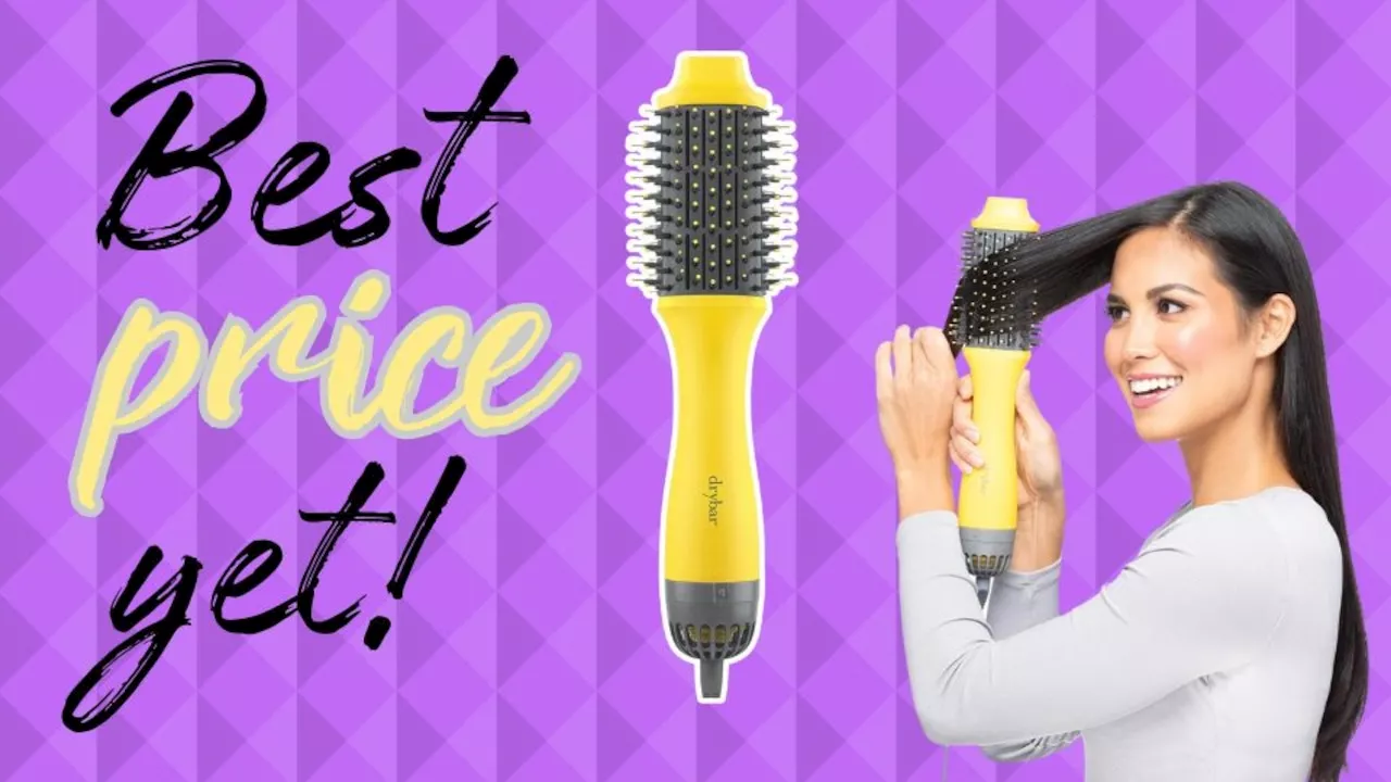 Amazon has Drybar's fan-favorite Double Shot blow dryer brush for its lowest price ever