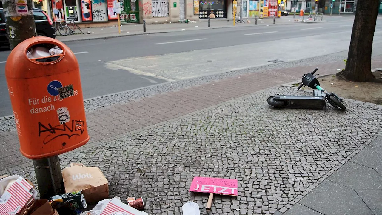 Berlin & Brandenburg: 27.000 Mülleimer in Berlin - wenig im Vergleich zu Wien