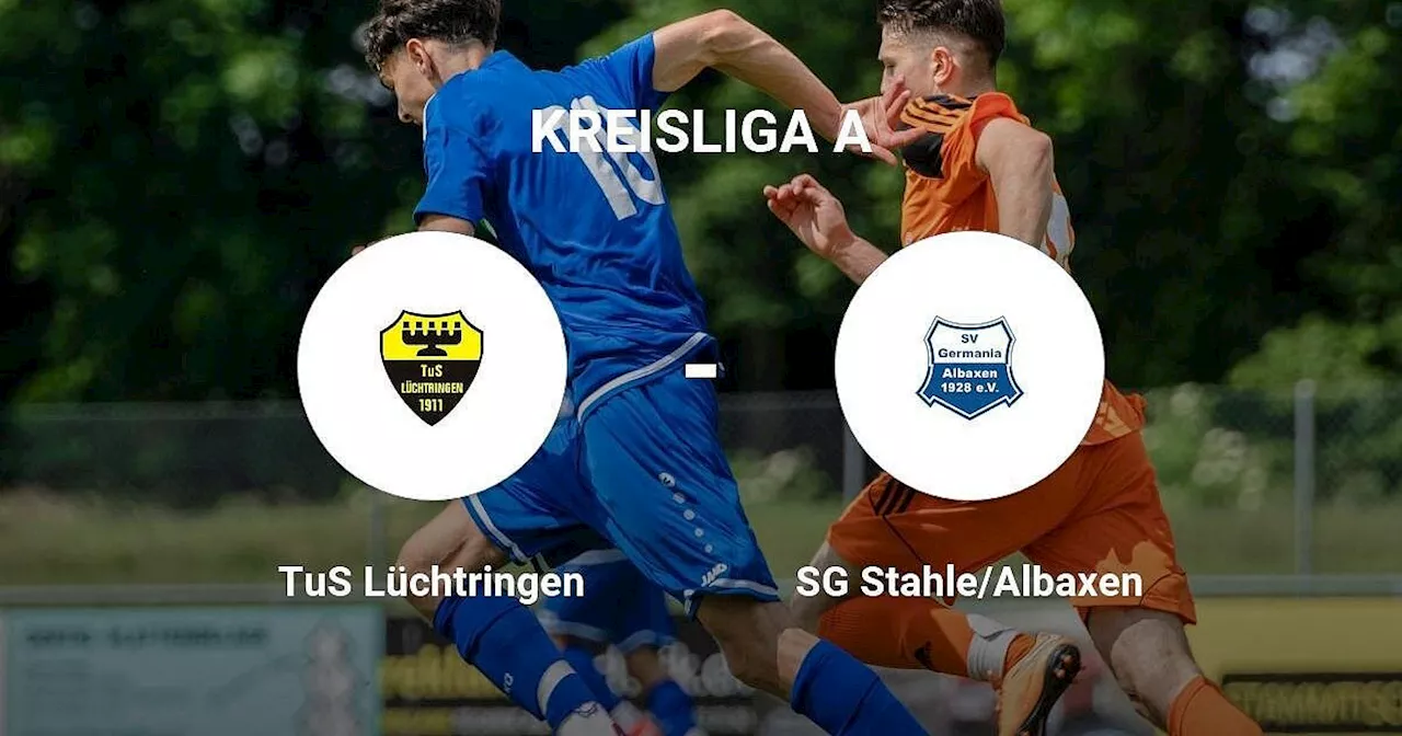 TuS Lüchtringen siegt gegen SG Stahle/Albaxen mit 2:1