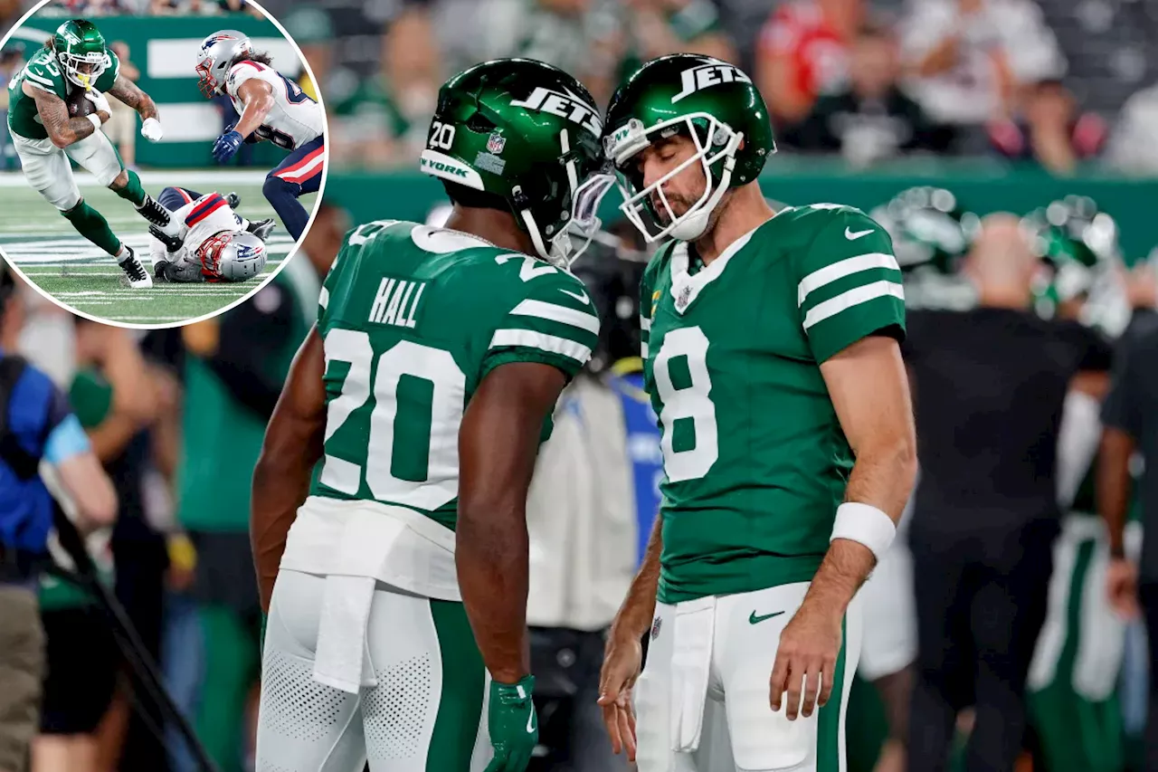 Jets' fast start on offense set table for dominant win over Patriots