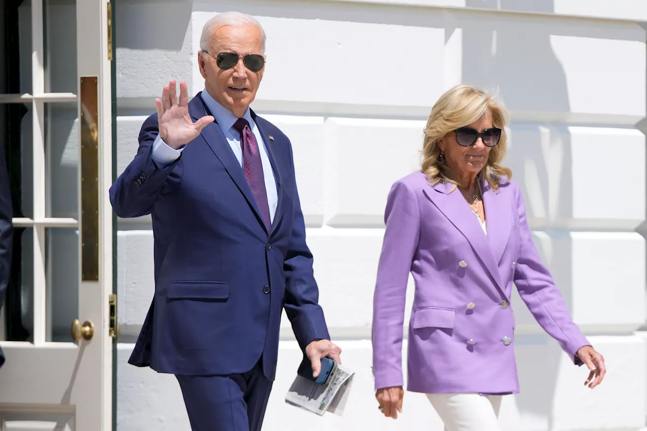 Jill Biden leads one of lame-duck husband's last Cabinet meetings before hosting Rose Garden party without him