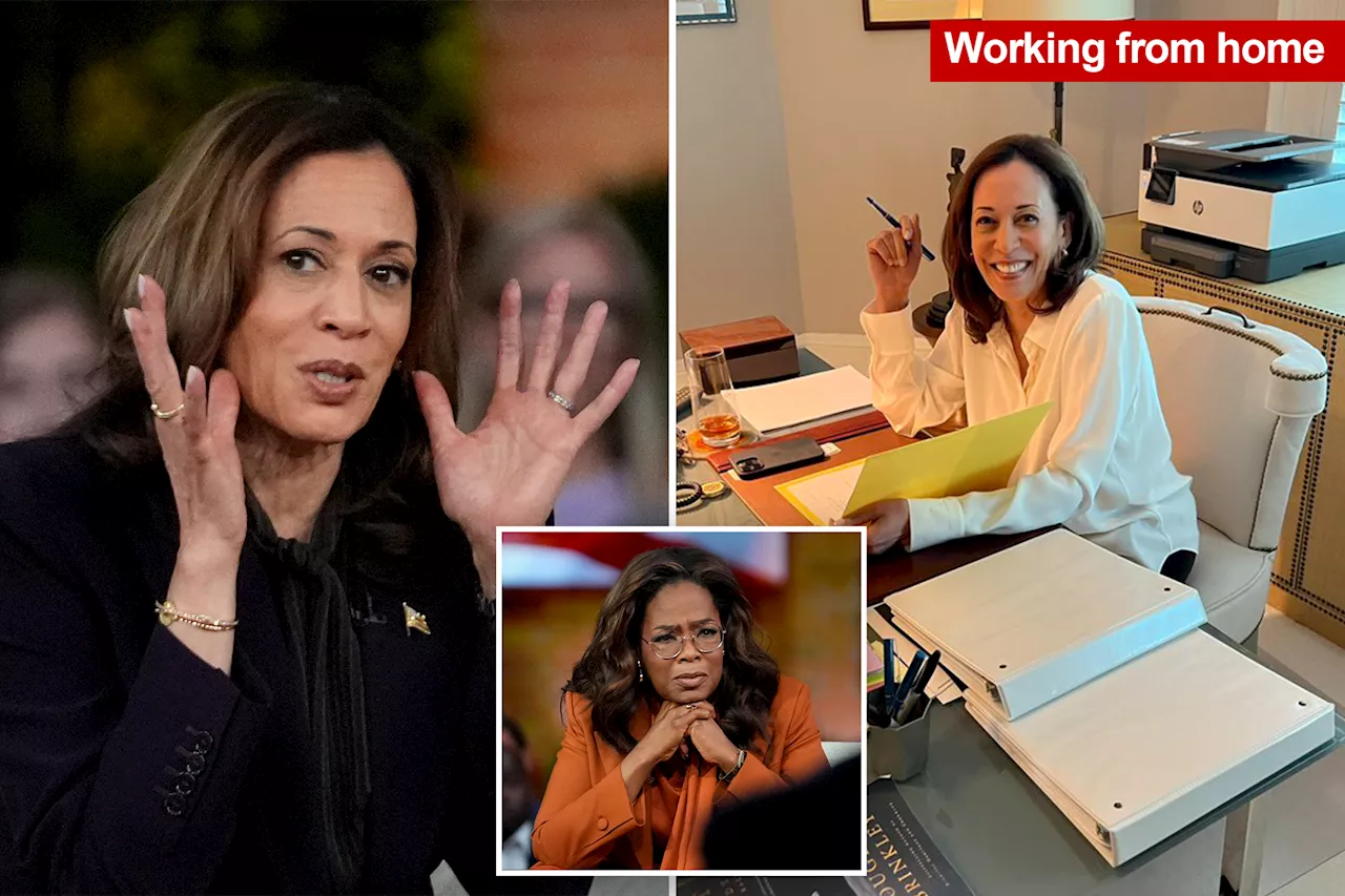 Kamala Harris tells Oprah anyone breaking into her home is 'getting shot:' 'Probably should not have said that'