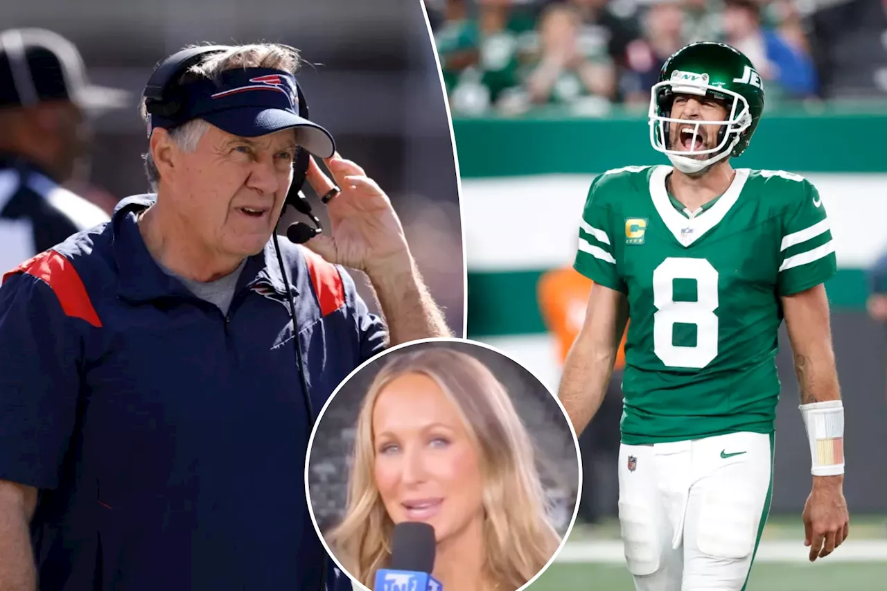 Nikki Glaser roasts Aaron Rodgers, Bill Belichick after Jets' dominant 'TNF' win: 'Throw Rogan'