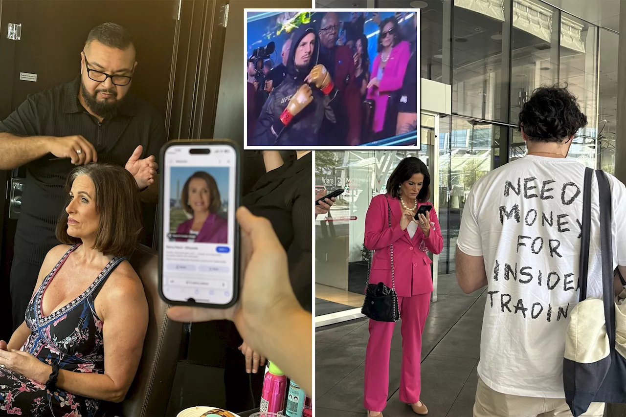 Trading app goes viral thanks to Nancy Pelosi lookalike at UFC match: 'Invest like a politician'