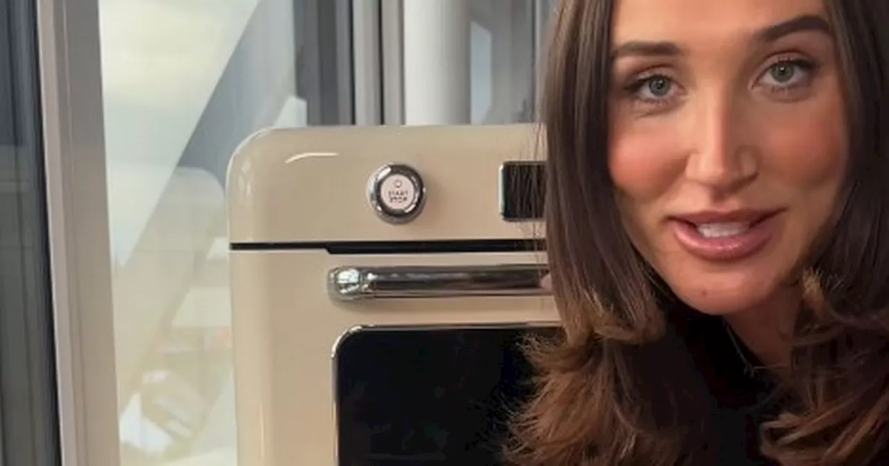 Megan McKenna Recreates British Roast Dinner in Germany Using Smeg Countertop Oven