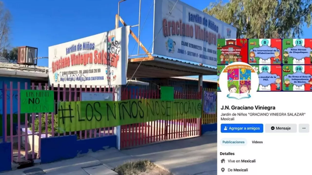 Madre de Kim, menor abusada en kinder de Mexicali, denuncia negligencia