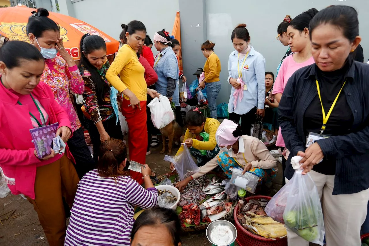 ‘We eat just to survive’: Garment workers in Cambodia demand better living wages