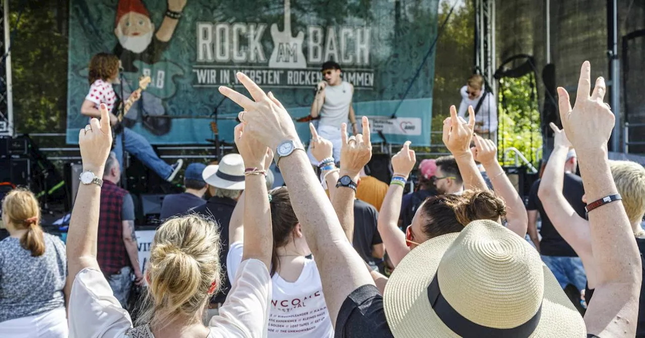 Düsseldorf: Rock am Bach mit Toten-Hosen-Drummer Vom Ritchie