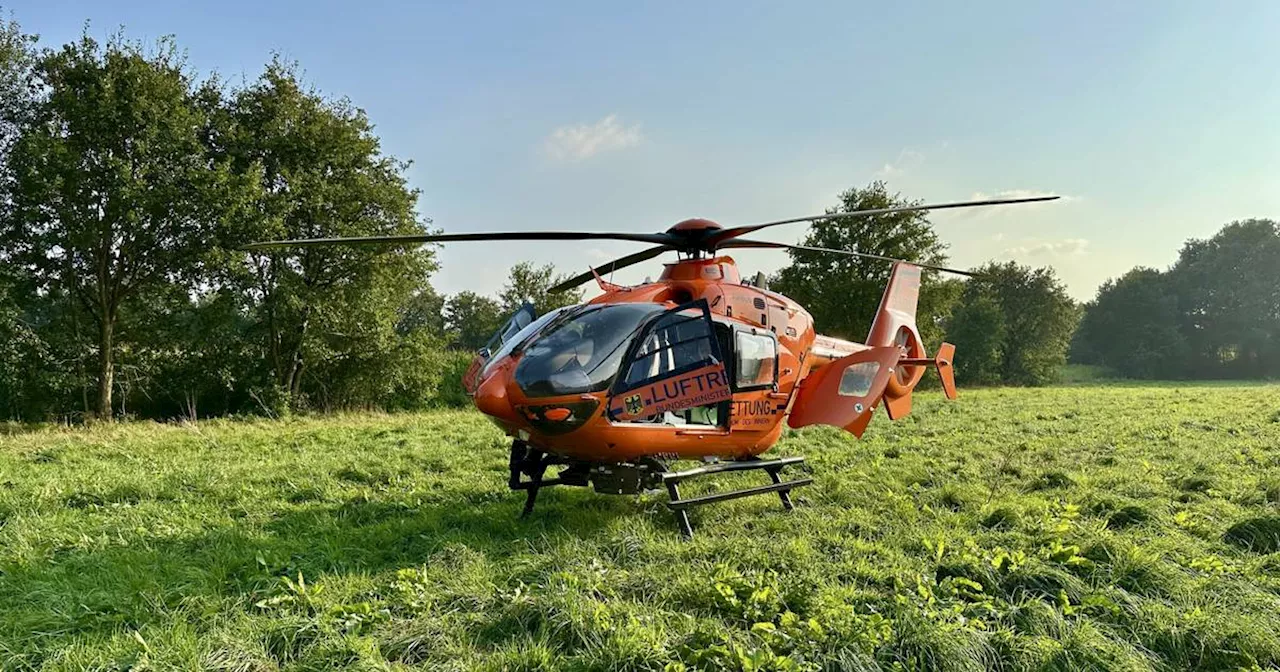 Hünxe: Motorradfahrer tödlich verunglückt – Kollision mit Traktor