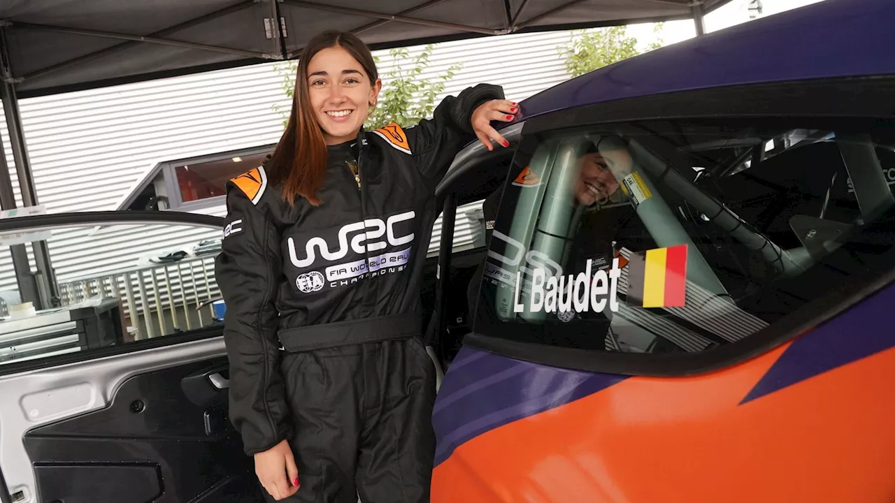 La Belge Lyssia Baudet au Rallye d'Europe Centrale avec une saison complète en Junior WRC dans le viseur : 'C'est la chance d'une vie'