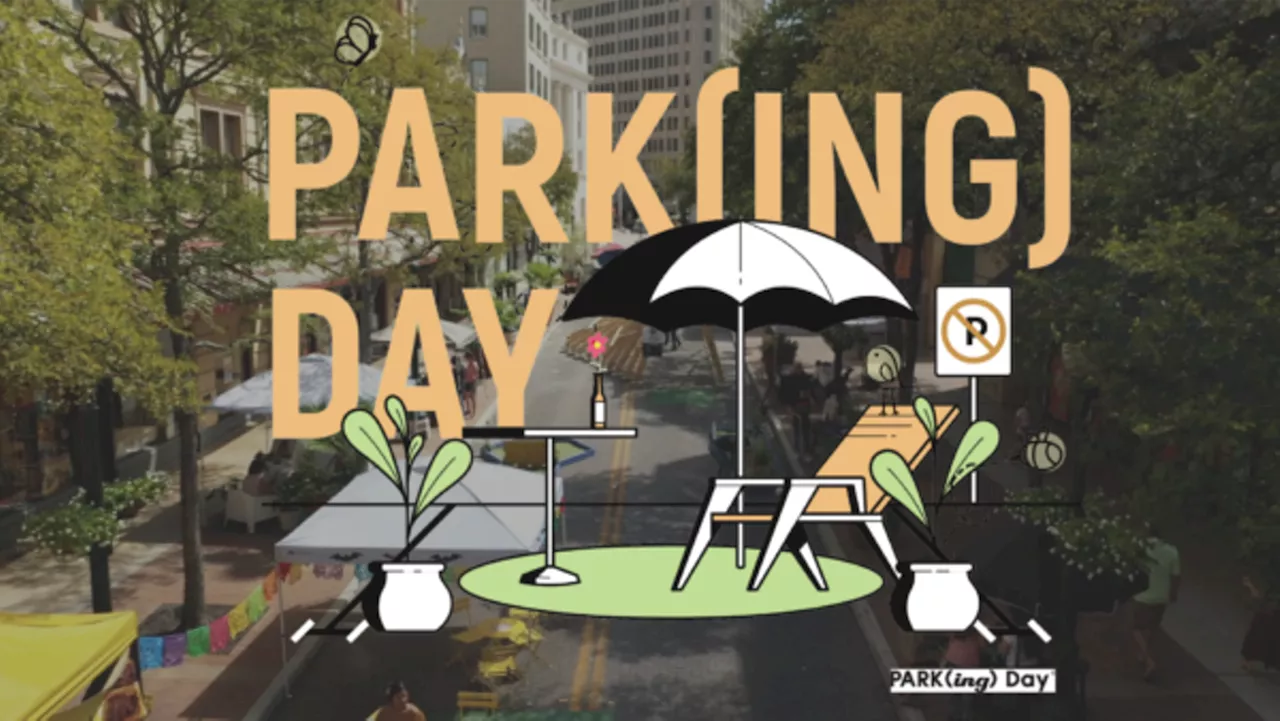 Park(ing) Day on Houston Street