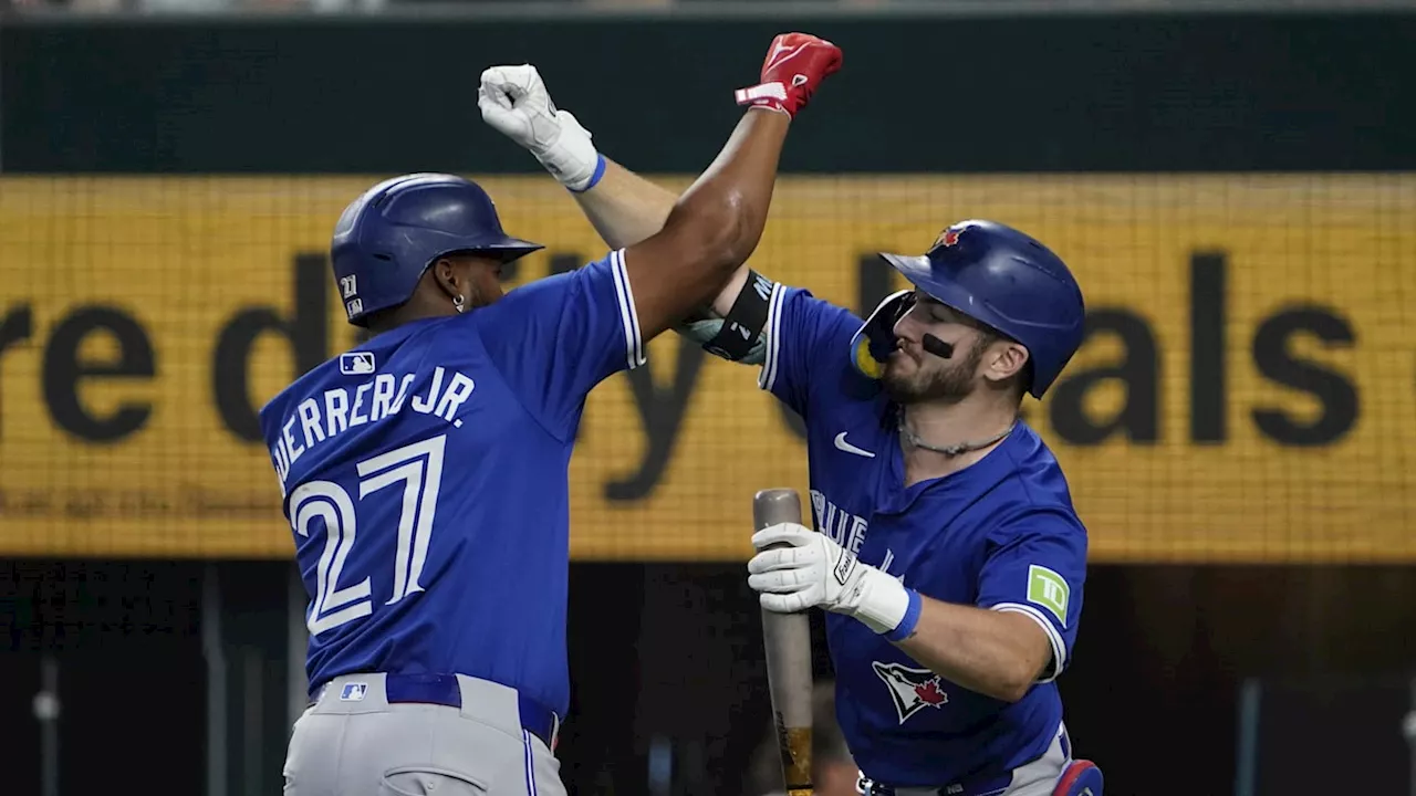 Vlad Goes Deep Twice As Blue Jays Blank Texas Rangers, Spoil Rocker's Home Debut