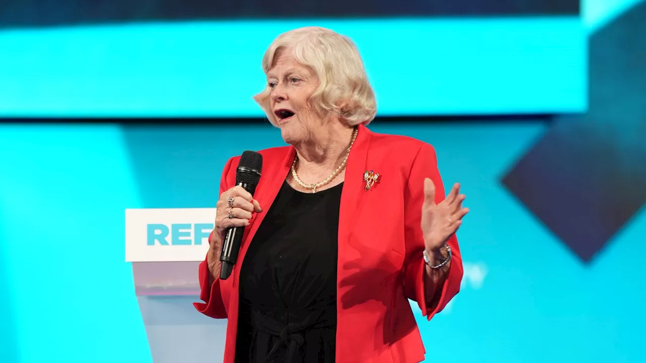 Ann Widdecombe says Reform would put migrants in 'secure reception centres'