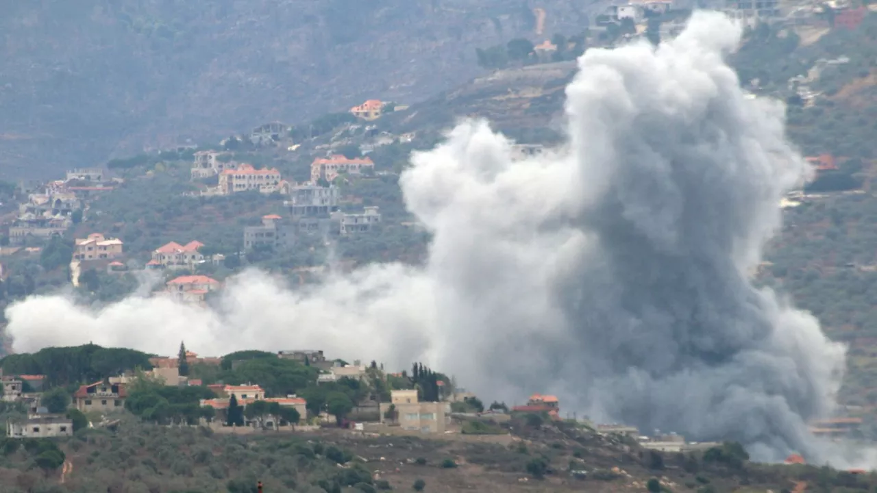 Middle East latest: Smoke rises over Beirut as Israel hits city in 'targeted' strike