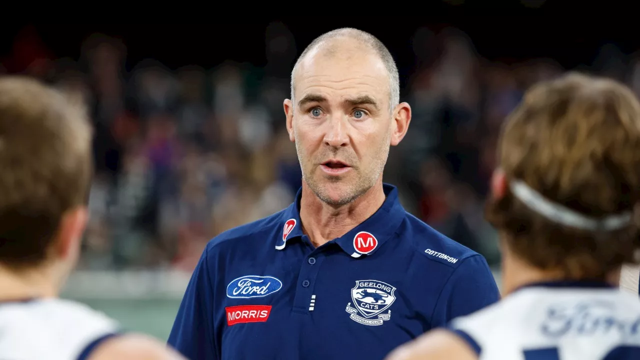 Geelong Cats assistant coach rushed to hospital after collapsing at training