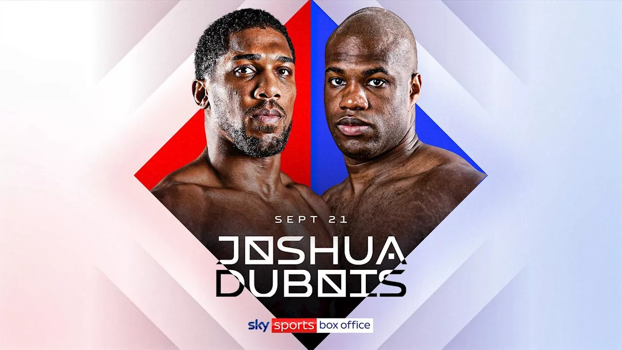 Anthony Joshua Challenges Daniel Dubois for IBF World Title in All-British Heavyweight Showdown