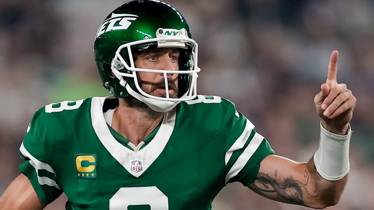 New York Jets 24-3 New York Patriots: Aaron Rodgers stars in first home game since return from injury