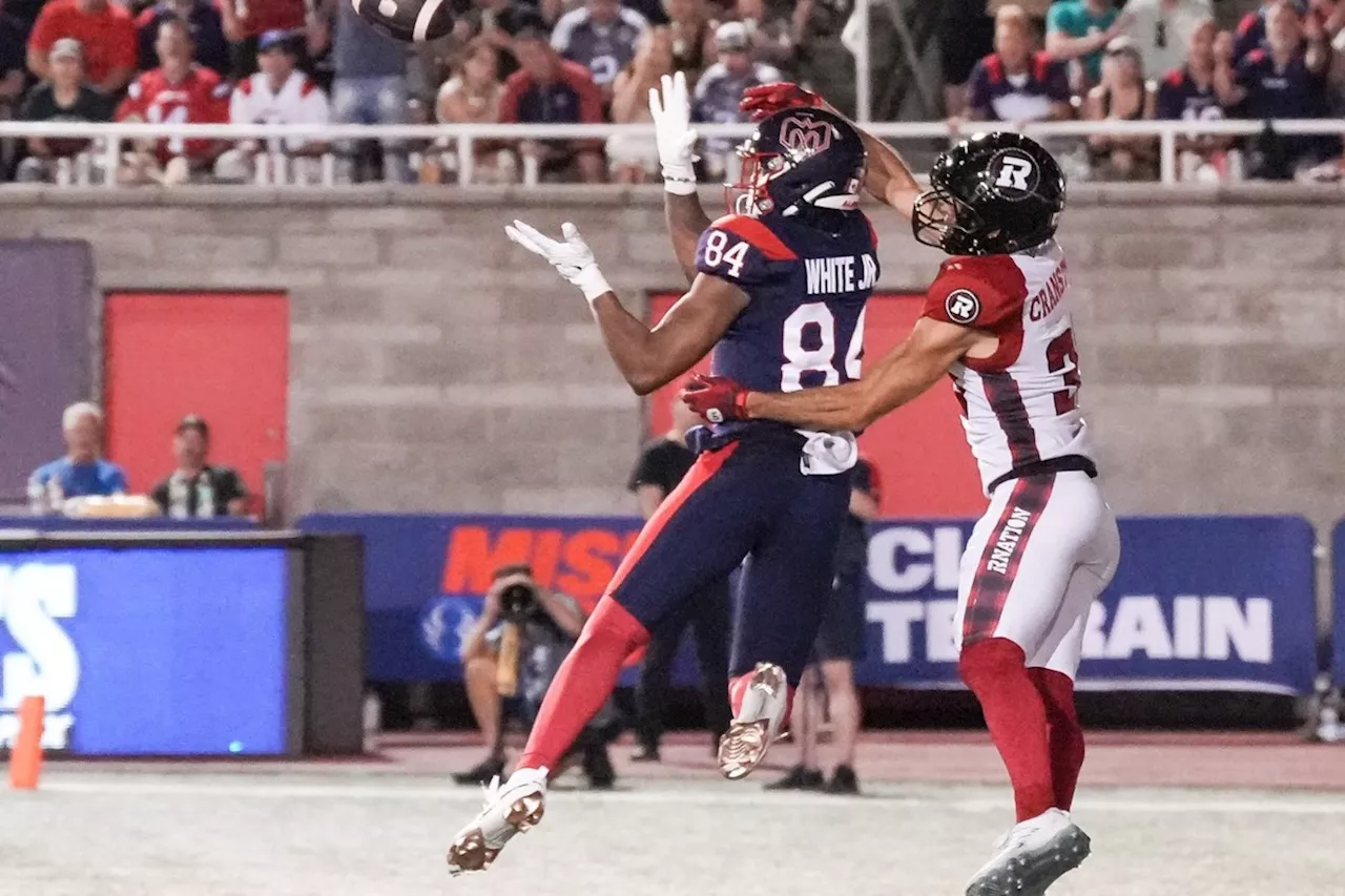 Hobbled Redblacks look to clinch playoff spot with win over league-leading Alouettes